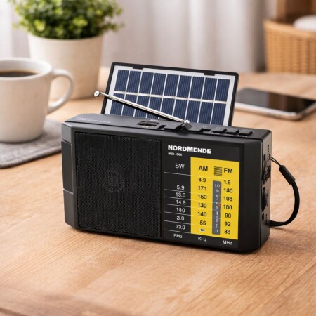RADIO PORTATIL CON PANEL SOLAR NORDMENDE NRD-RS01 RADIO PORTATIL CON PANEL SOLAR NORDMENDE NRD-RS01