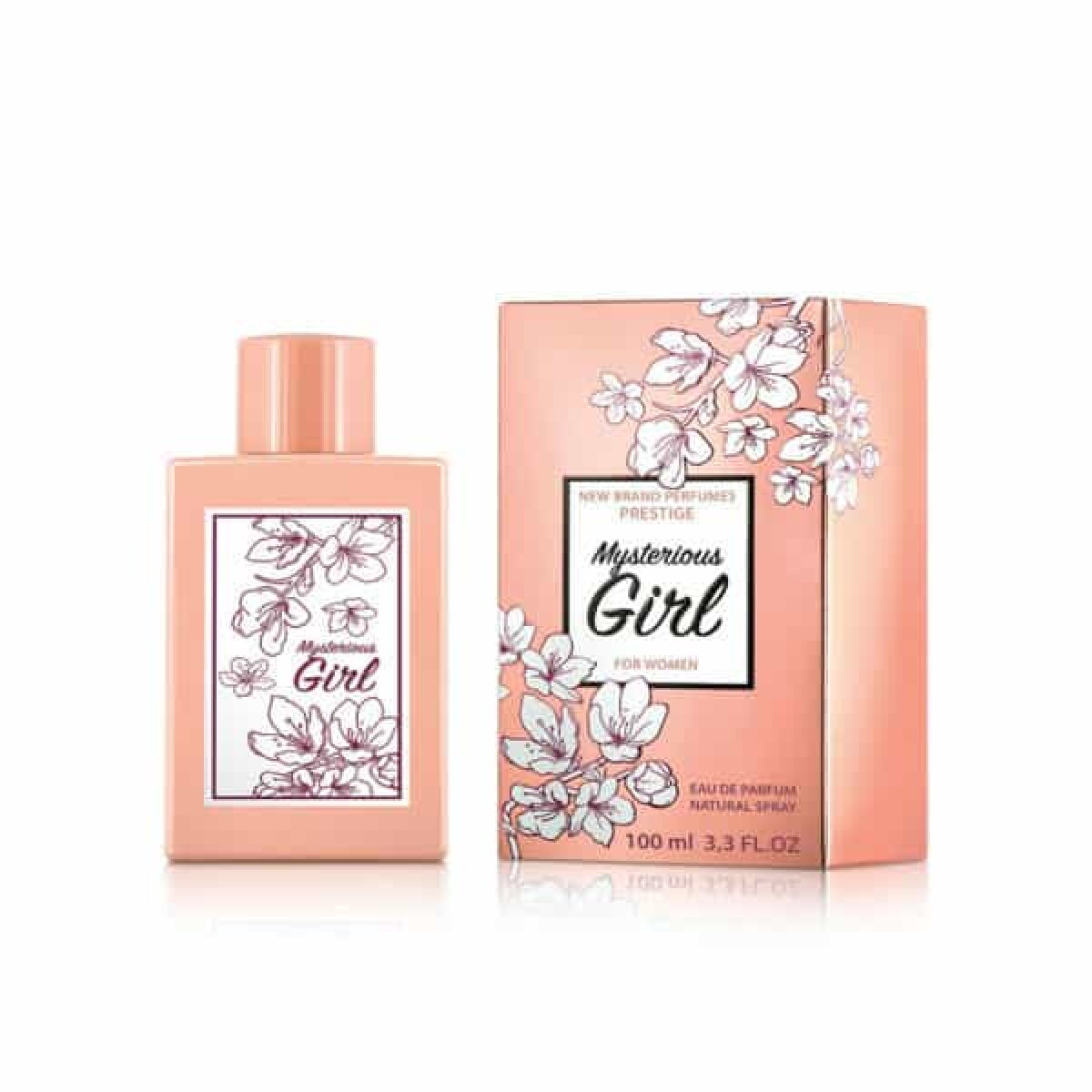 Perfume New Brand Mysterious Girl Edp 100 ml 