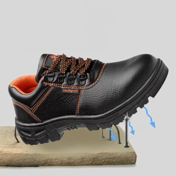 Zapatos De Trabajo Puntera Acero Calzado Seguridad Yinghao Variante Color Negro Talle 44