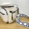 Riñonera Cuerina Rocker Wanna Blanco