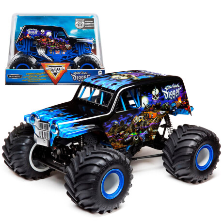 Vehículos Monster Jam A Escala 1:24 Coleccionables SON UVA DIGGER