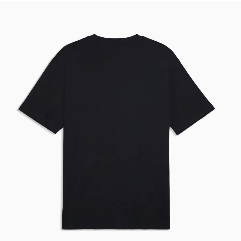 Remera de Hombre Puma Graphics Relaxed Badge Tee Negro