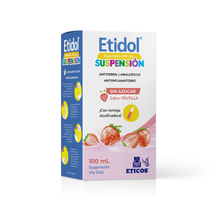 ETIDOL 200 MG SUSP. FR. X 100 ML. única