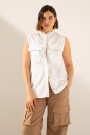 CAMISA ROSE WHITE Beige