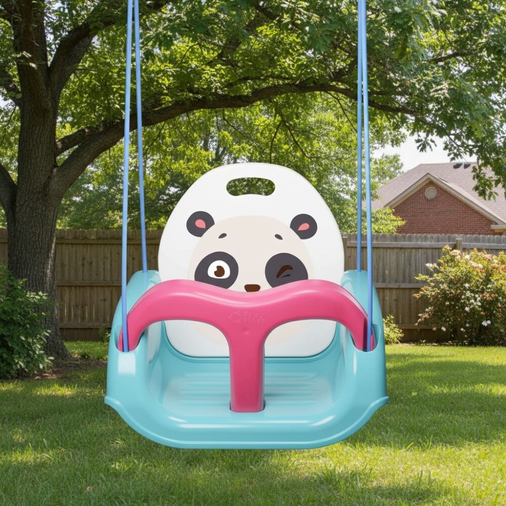 Hamaca bebe P&F panda rosa
