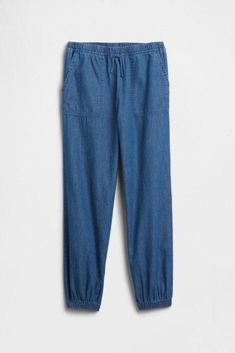 Pantalón Jogger Niña Chambray 042