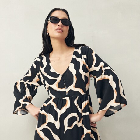 VESTIDO SAMARA Negro