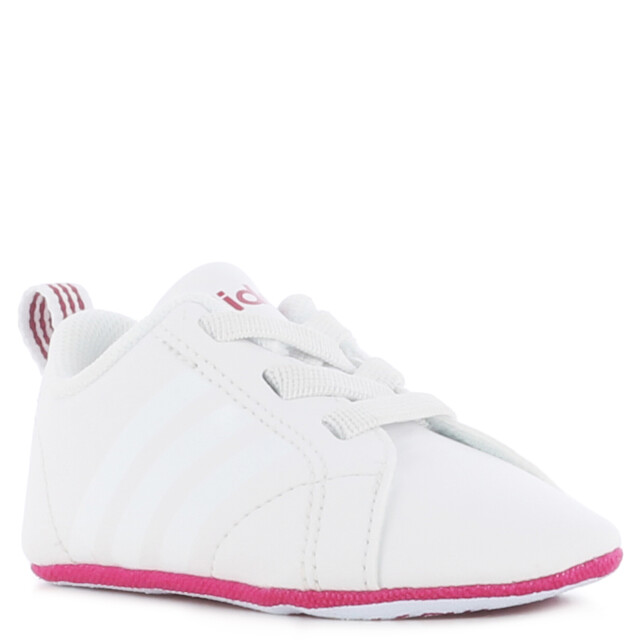 Championes de Niños Adidas Advantage Crib Bebe Blanco - Rosado