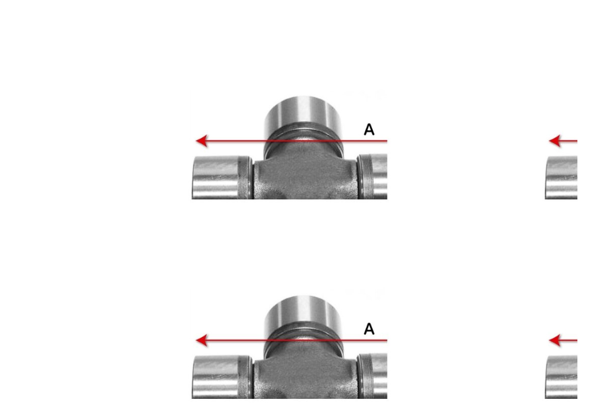CRUCETA A:76.44mm B:25.02mm CRUCETA A:76.44mm B:25.02mm