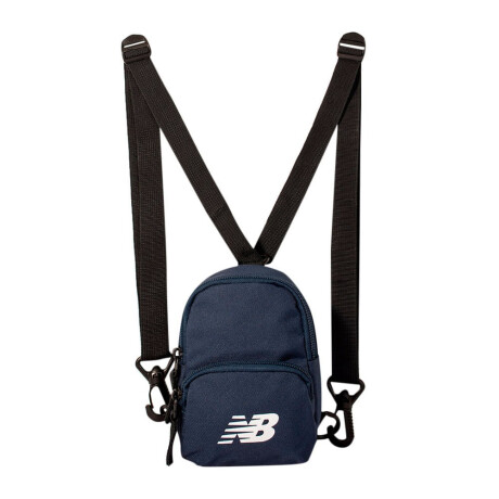 Cartera New Balance Bandolera Micro Shoulder Azul Marino - Blanco