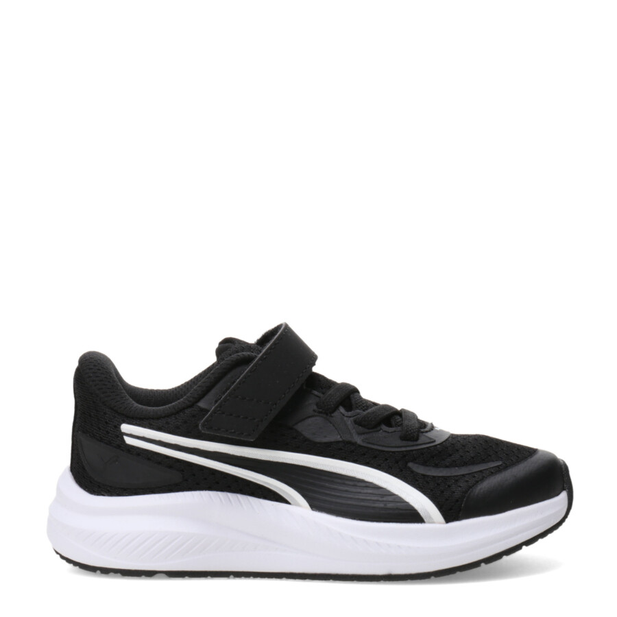 Championes de Niños Puma Skyrocket 2 Ac+ Ps Negro - Blanco