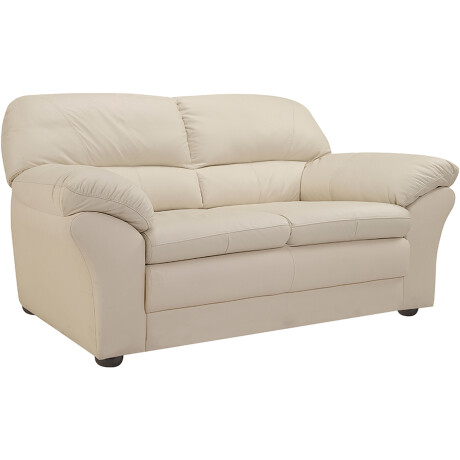 SILLÓN 2 CUERPOS CUERO NATURAL-BEIGE FIRENZE CREAM