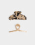Broches Sets Carey Set De Broches - Combinacion Bicolor