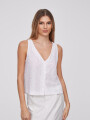 Musculosa Tasten Blanco