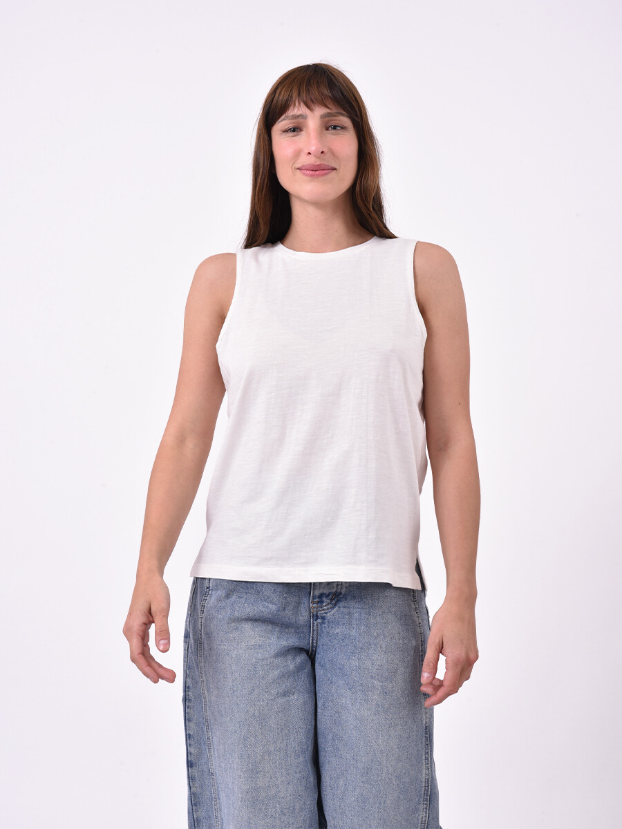 MUSCULOSA RIO - OFF WHITE 
