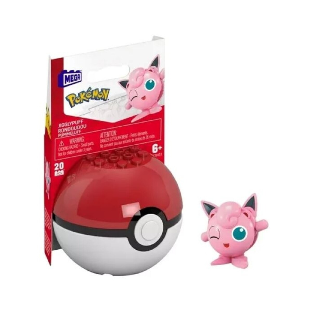 Pokebola Megaconstrux Pokémon GFC85 - JIGGLYPUFF 