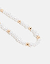 Collares Cortos Perla Collar Con Perlas Orgánicas - Combinacion Bicolor