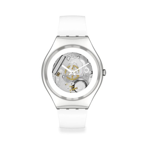 Reloj Swatch Pure White SYXS138 de silicona blanca Reloj Swatch Pure White Syxs138 De Silicona Blanca