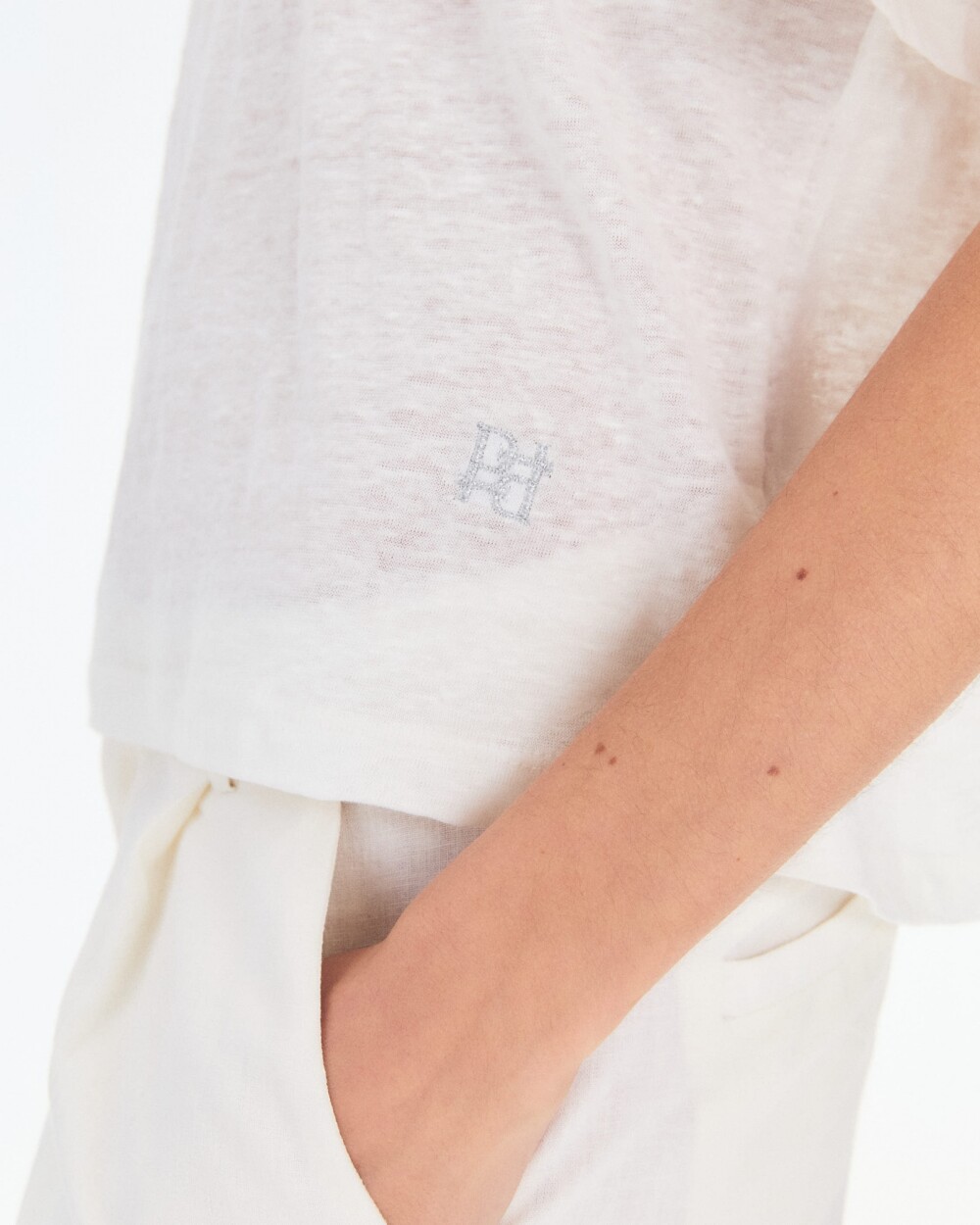 Remera New Lino Crudo