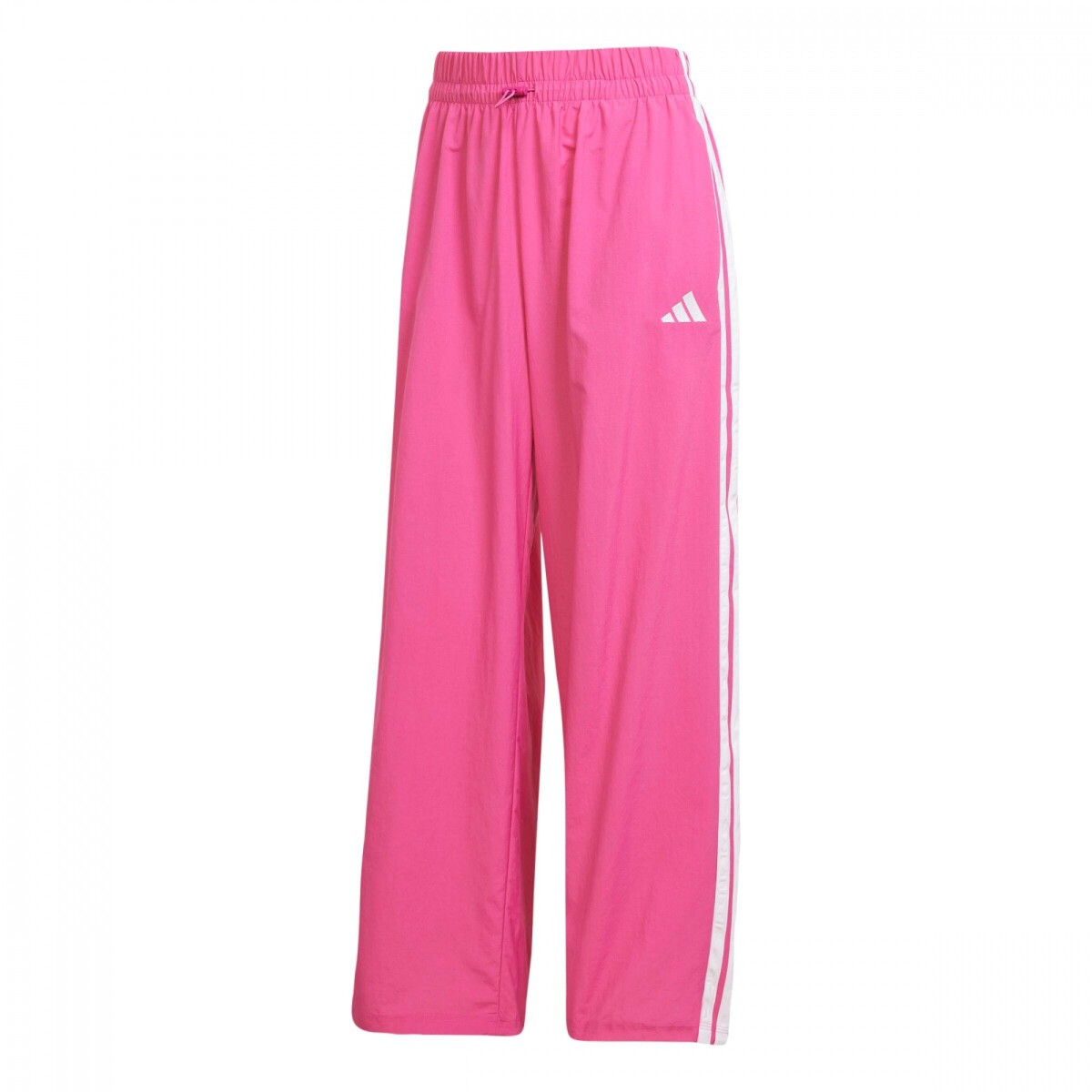 Pantalón Largo Essentials Lifestyle Woven Parachute 3 bandas de Mujer - Rosado 