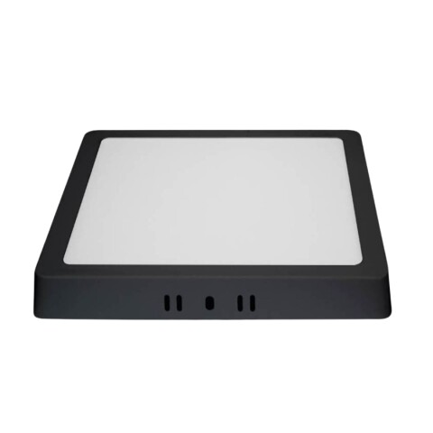 PANEL LED ADOSAR CUADRADO 18W 6500K NEGRO OFER PANEL LED ADOSAR CUADRADO 18W 6500K NEGRO OFER