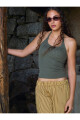 Tiwi Martina - 130 Caramel With Red Brown Gradient Lenses