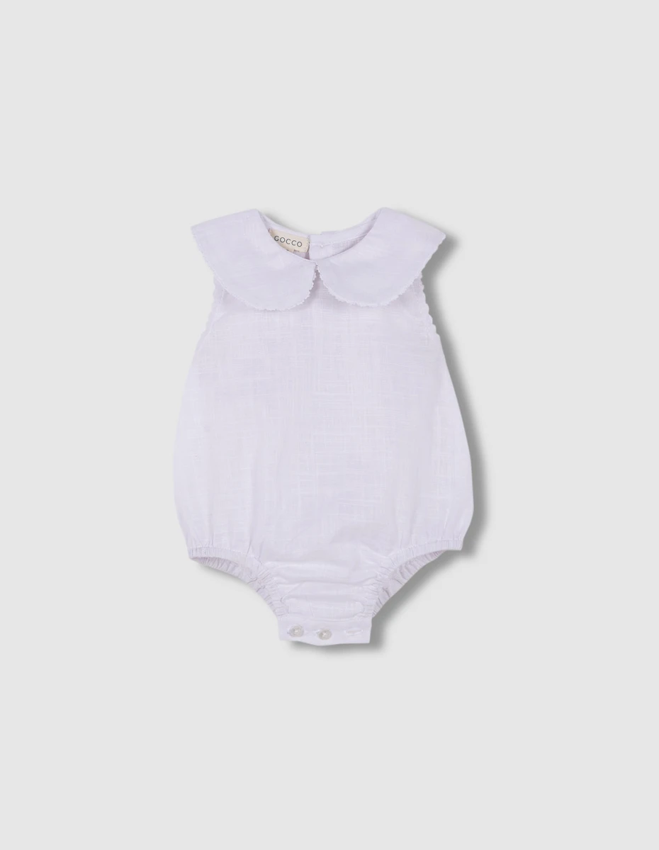 Camisa Body Con Cuello - Blanco 