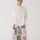 JEAN WIDE XL PRINT LUDIKA Blanco
