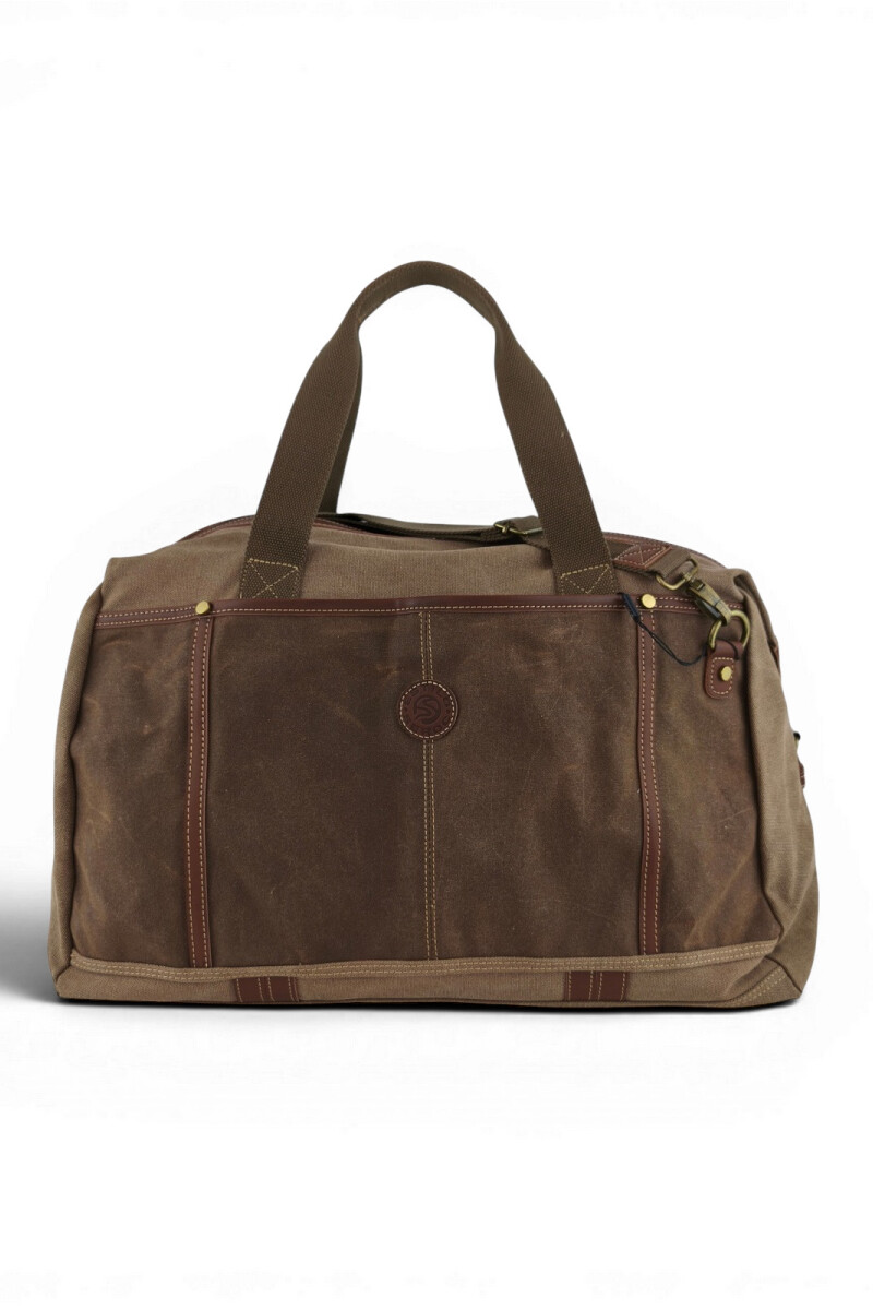 Bolso de viaje y deporte Marrón