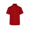 Camisa gabardina Rojo
