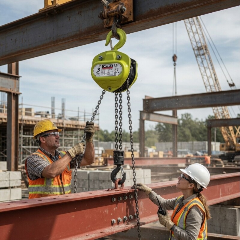 XCORT APAREJO POLIPASTO MANUAL DE CADENA 3 METROS 3 TONELADA Xcort Aparejo Polipasto Manual De Cadena 3 Metros 3 Tonelada