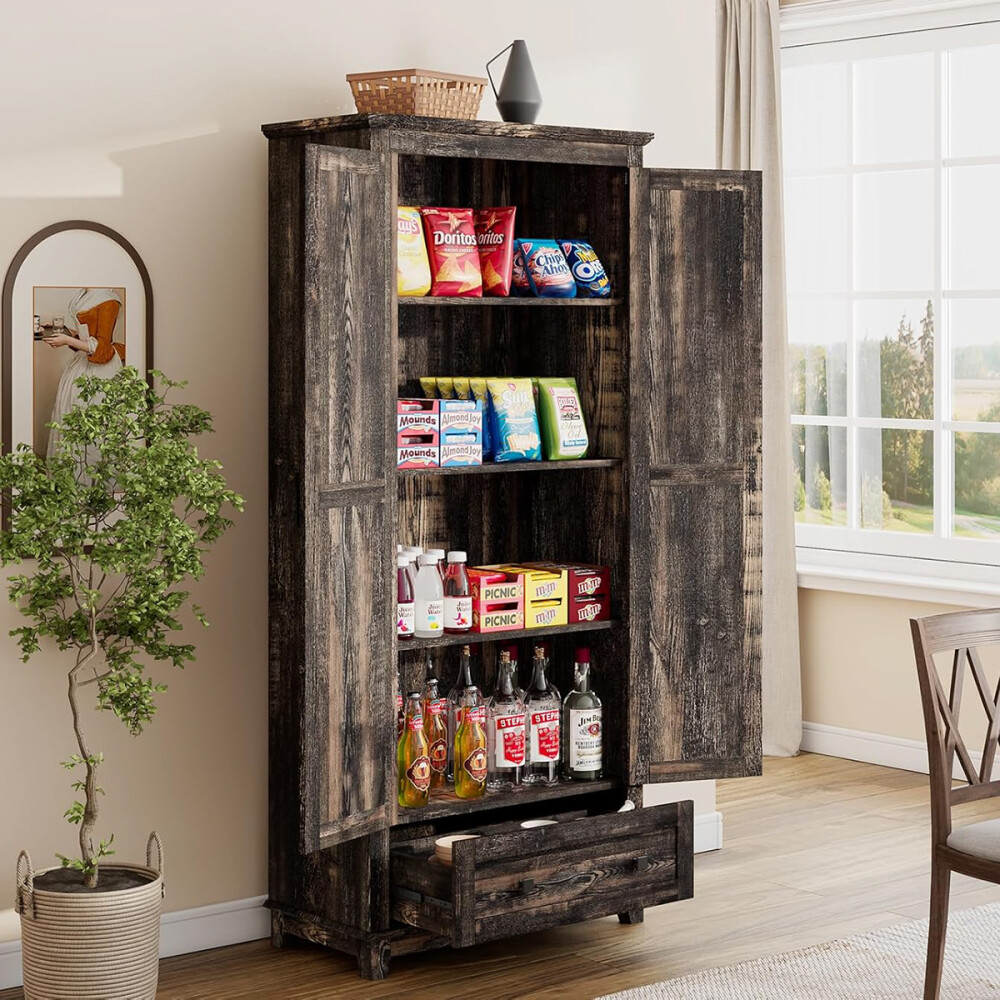 ARMARIO MULTIUSO 2 PUERTAS CON ESTANTES Y CAJÓN ARMARIO MULTIUSO 2 PUERTAS CON ESTANTES Y CAJÓN