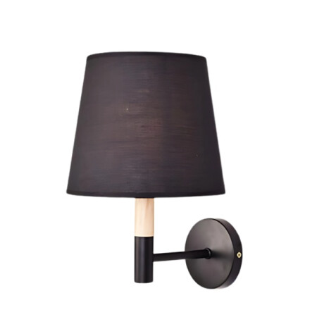 Aplique De Pared Colgante Túnez Negro Negro