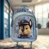 Mochila Nickelodeon 3D Con Carro 40x30x14 Menta