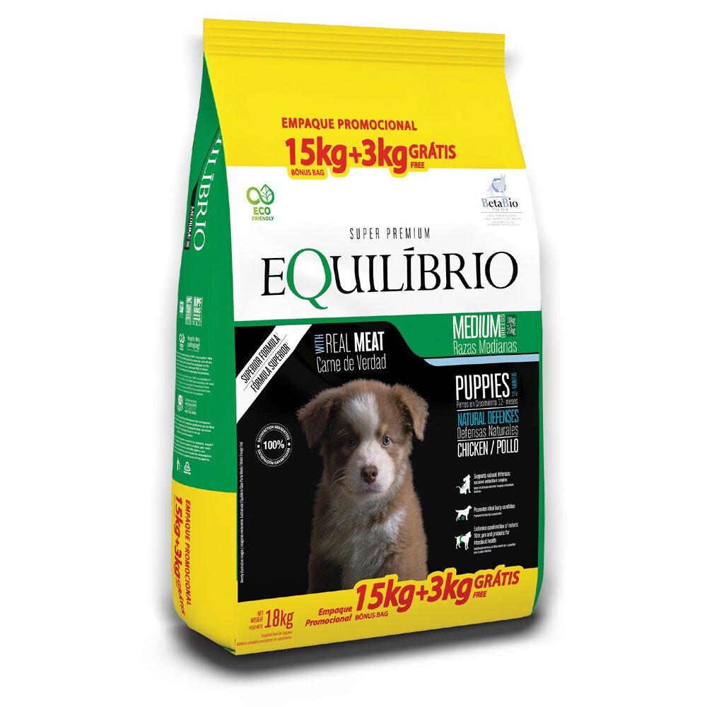 EQUILIBRIO FILHOTES 18KG EQUILIBRIO FILHOTES 18KG