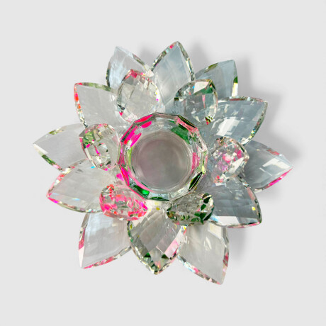 Centro De Mesa Flor De Loto Multicolor