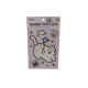 Stickers grandes gatito violeta