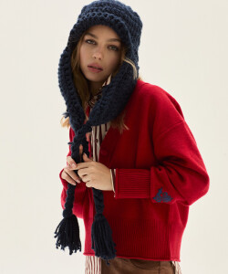 Cardigan Winter Rojo