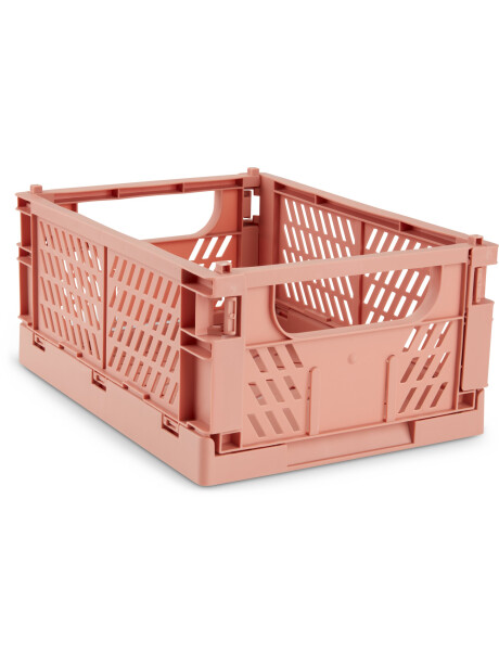 Cesta MILAS A25xL34xA15 plegable coral Cesta MILAS A25xL34xA15 plegable coral