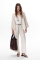 PANTALON LINO LYRIO BEIGE
