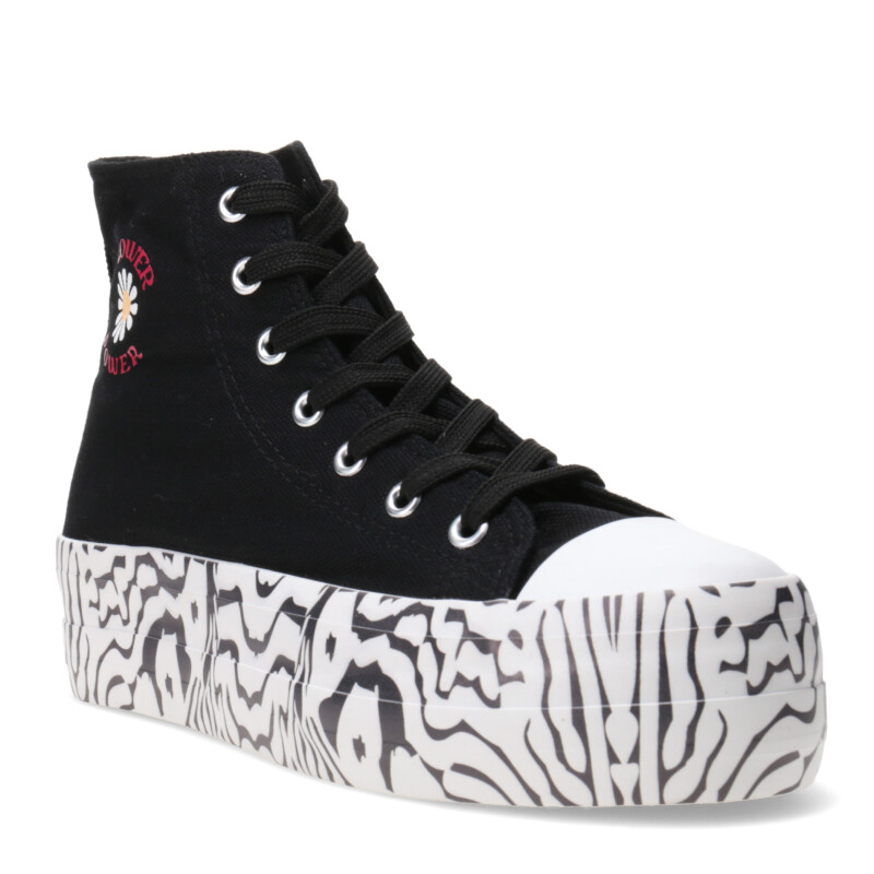 Championes de Mujer Miss Carol LOPY Negro