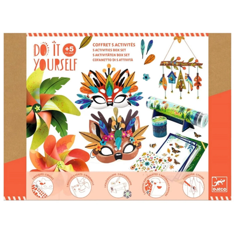 Enorme set de actividades Hazlo tu mismo Naturaleza Djeco Enorme set de actividades Hazlo tu mismo Naturaleza Djeco