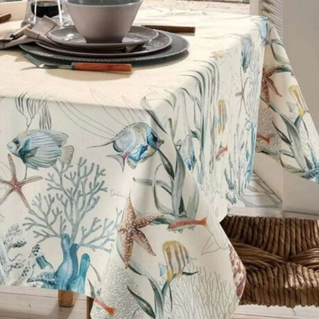 Mantel Rectangular Renova Dohler 160 x 270 cm Marina