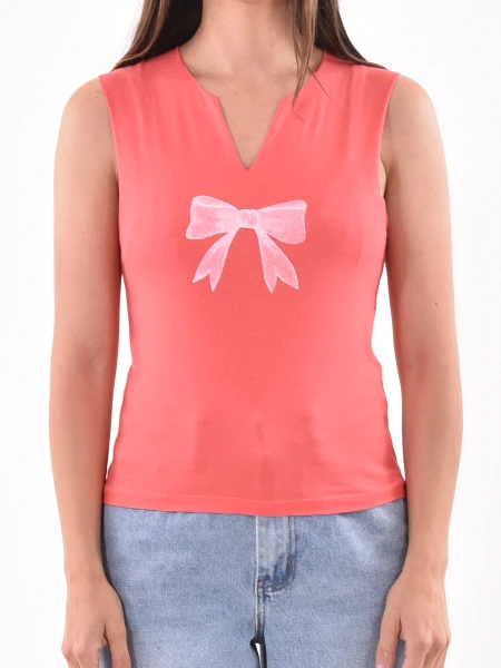 MUSCULOSA MARINO ROJO