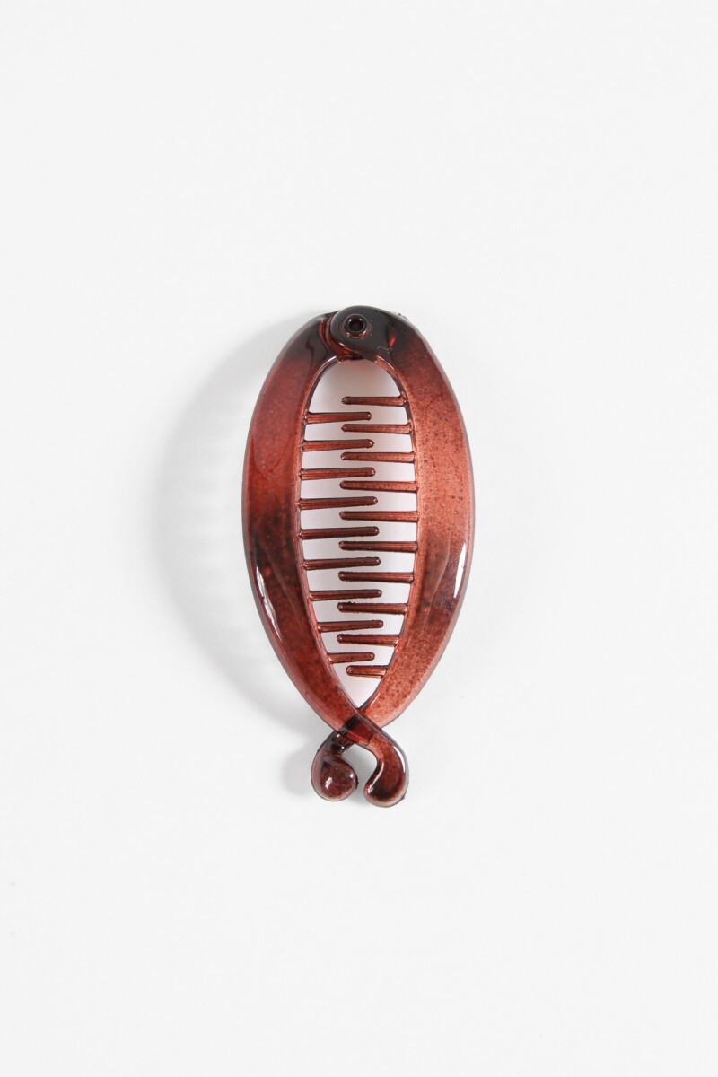 Broche pinza banana carey