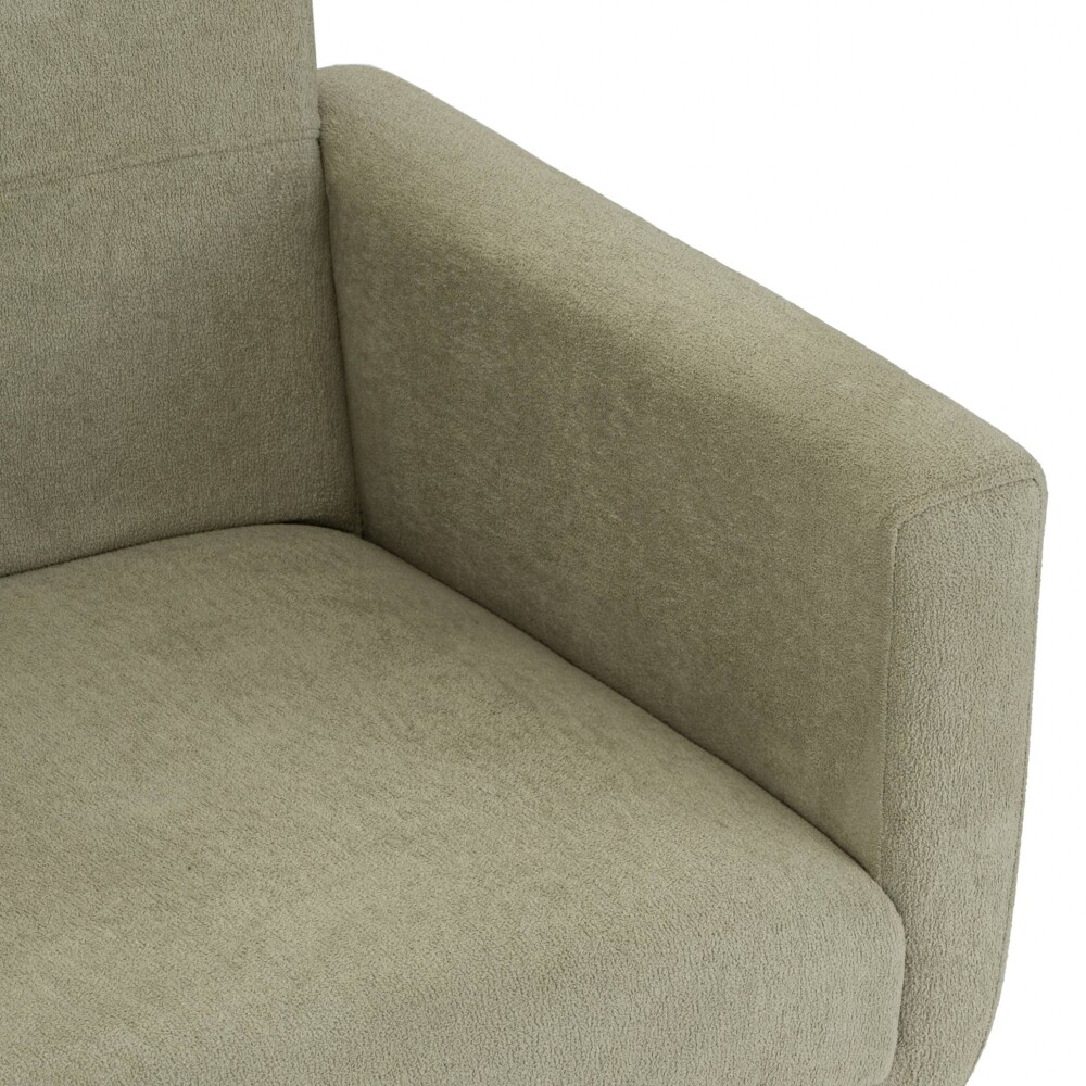 Butaca Moderna + Puff Havana Verde