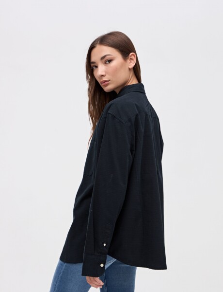 Sobrecamisa Dionne Azul noche