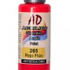 PINTURA ACRILICA ARTISTICA DIBU 60 ML. DIFERENTES COLORES COLOR ROJO FLUO 265