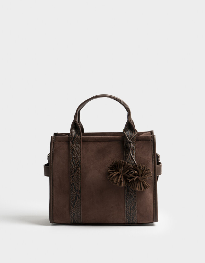 City Carteras Medianas - Marron Chocolate