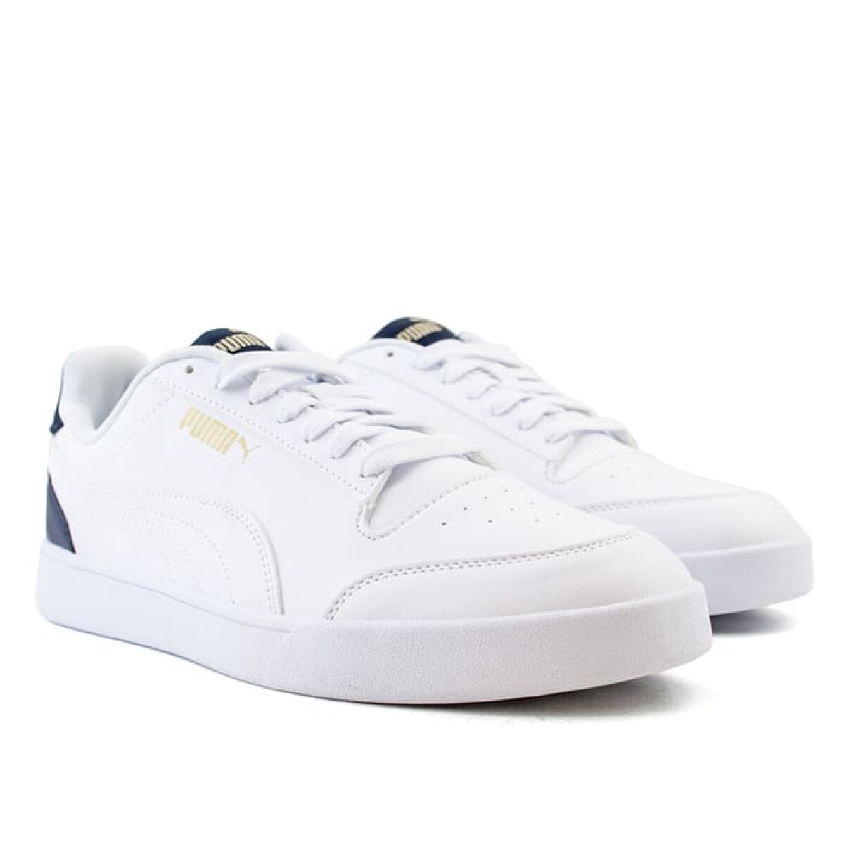 Championes Puma Shuffle - 309668-05 - Blanco-azul 